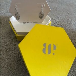 BP Silver Dangle Earrings